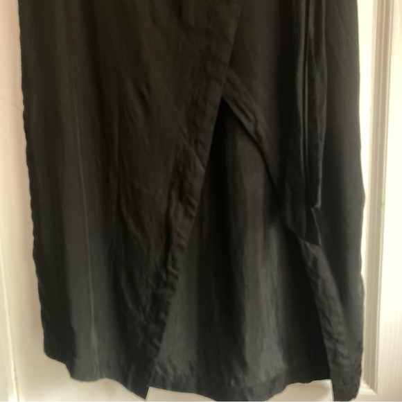 Lulu's Chic Black Asymmetrical Skirt - Picture 6 of 12